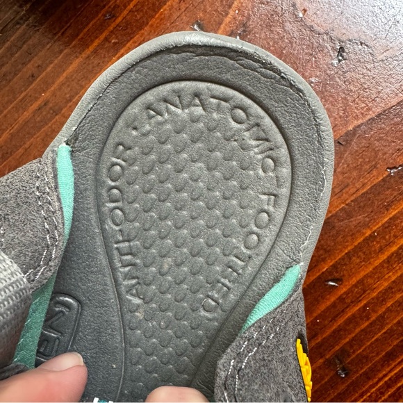 Keen‎ Whisper Sandals Women's 7.5 Gray Teal Waterproof Hiking Outdoor Shoes - Picture 5 of 7